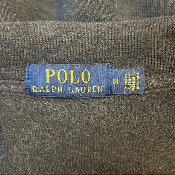 Ralph Lauren Men's Gray Zip Up Sweater - Picture 3 of 5